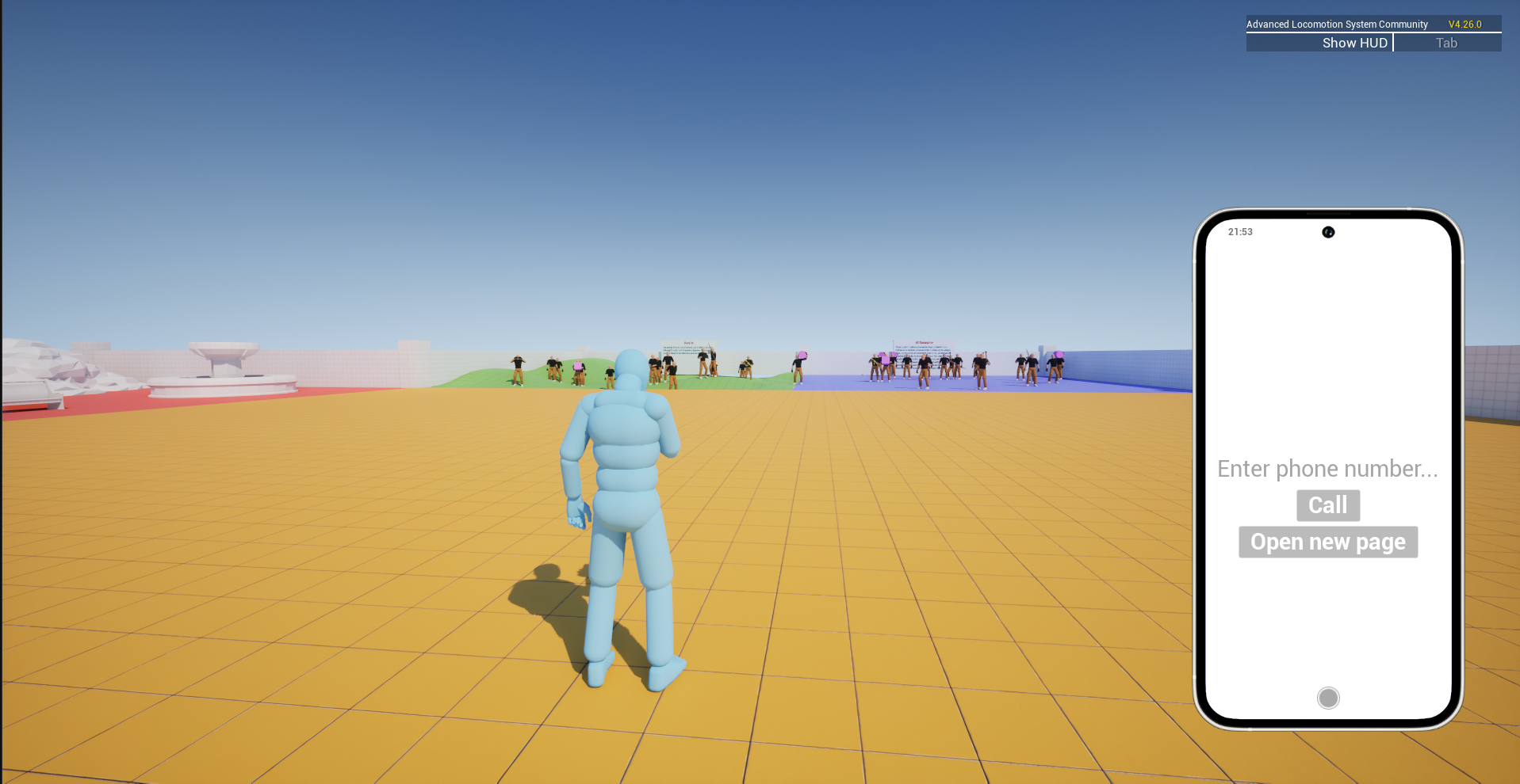 Call app result in-game