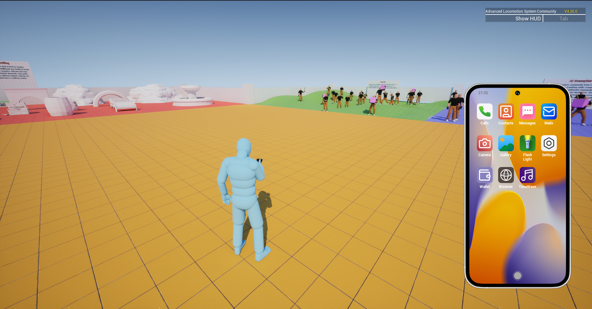 Phone working in-game after setup
